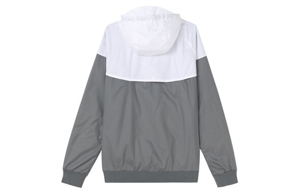 Куртка Men's Nike Contrast Color Stitching Sports Hooded Logo Jacket Autumn Green, зеленый — фото 2