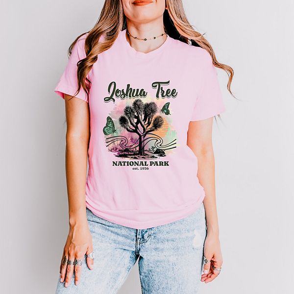 

Футболка с коротким рукавом Joshua tree national park est 1936 Simply Sage Market, Pink, Зеленый, Футболка с коротким рукавом Joshua tree national park est 1936 Simply Sage Market, Pink