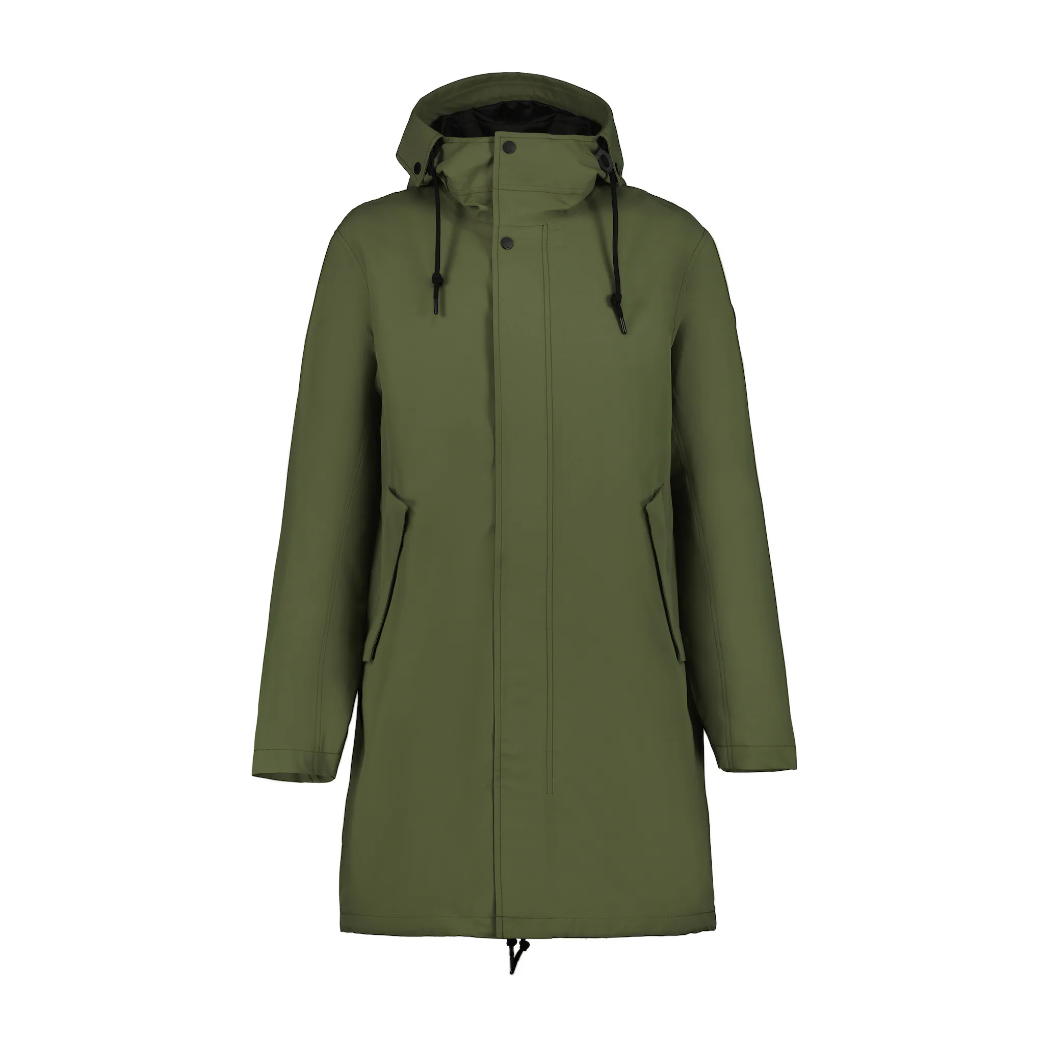 

Парка Icepeak "H PARKA ADDIM", с капюшоном и кулиской, зеленый