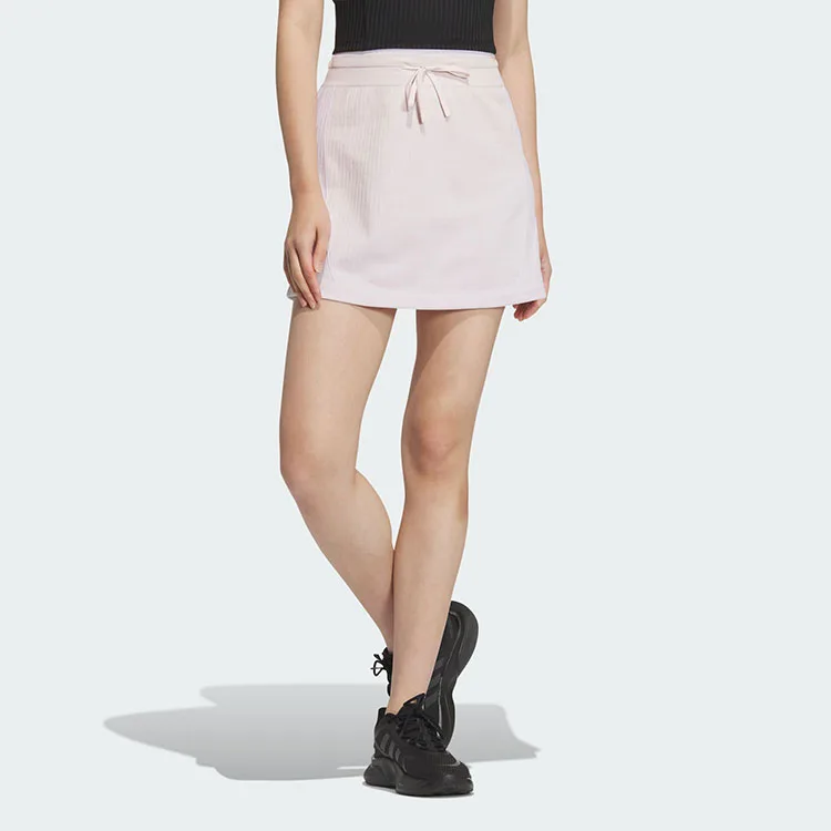Adidas Безшовная юбка Casual короткая женская фиолетовая розовая — фото 4