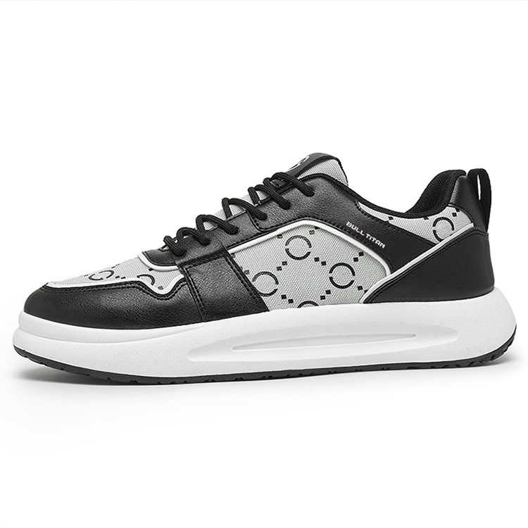 

Антискользящие и износостойкие дышащие повседневные низкие кроссовки GONG NIU JU REN, черный