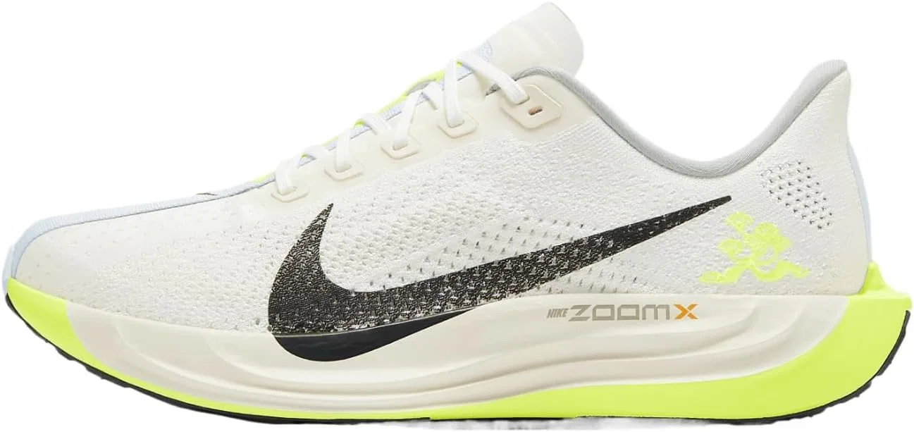 Мужские беговые кроссовки Nike Pegasus Plus FQ7262 для бега по шоссе, Sail Pale Ivory Volt Black