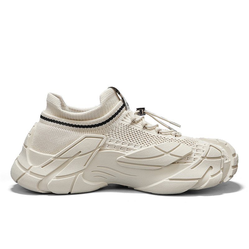 Кроссовки Slip Resistant, Abrasion Resistant, Breathable Low top Casual Shoes Men's Sand DEERWAY, Sand — фото 3
