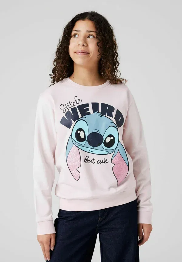 Свитшот Two Soon, модель Stitch, цвет балерина