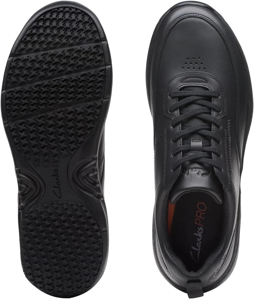Мужские кроссовки Clarkspro и кроссовки Clarks на шнуровке, черный — фото 4