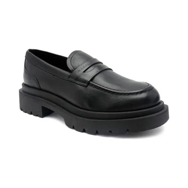

Кожаные мокасины Gant, черный
