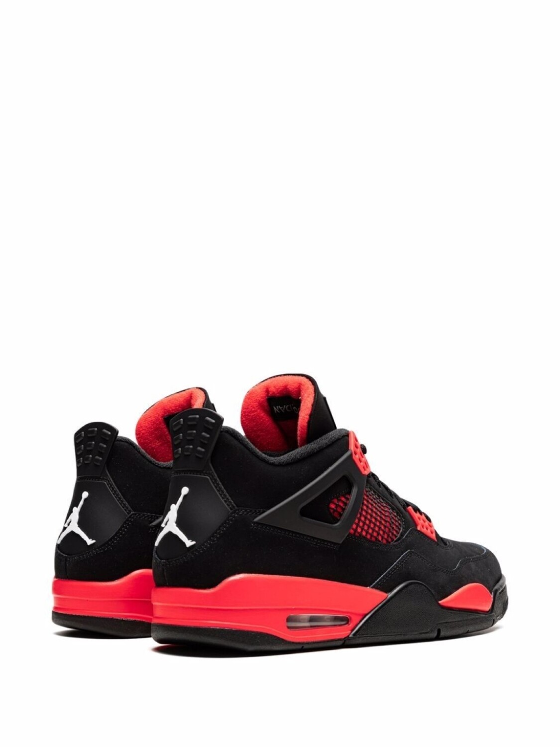 Кроссовки Air 4 Retro Red Thunder Jordan, черный — фото 3