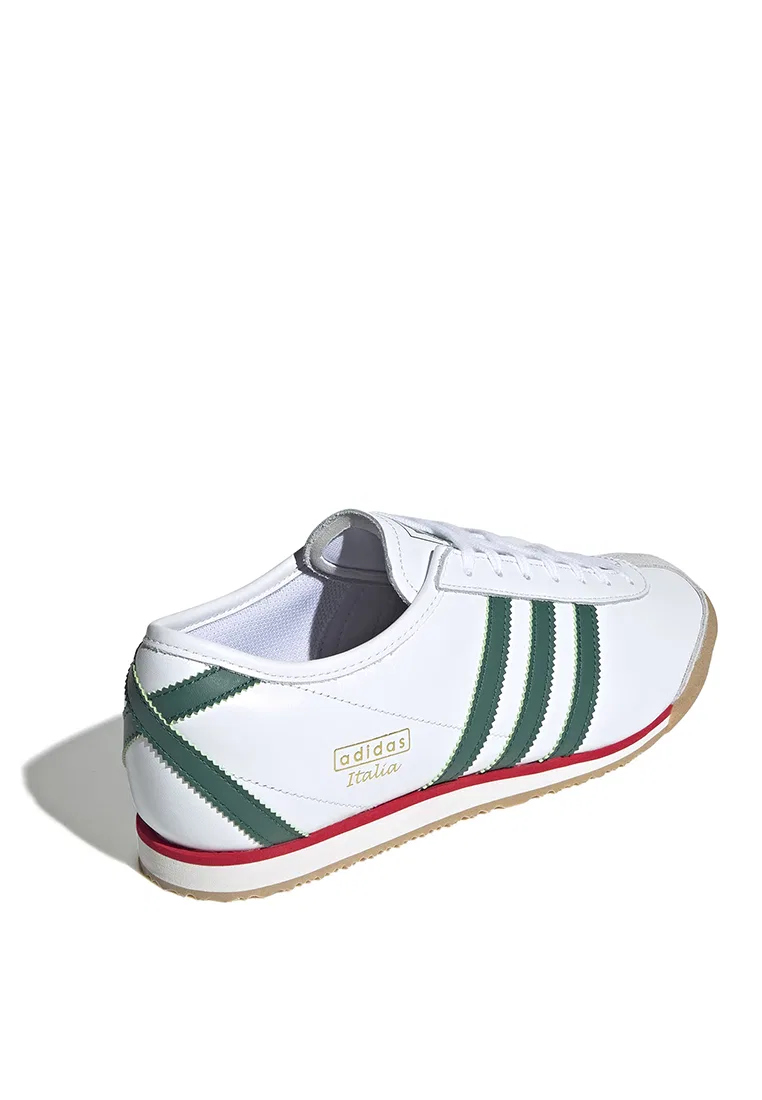 Кроссовки мужские Italia 70s Adidas, белый/зеленый — фото 3