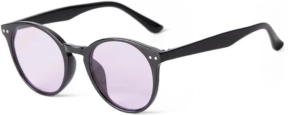 

Круглые солнцезащитные очки для женщин и мужчин, прозрачные, серые, с заклепками, синие линзы, защита от УФ-излучения UV400, для бега на открытом воздухе, занятий спортом и путешествий UYPTK, C4