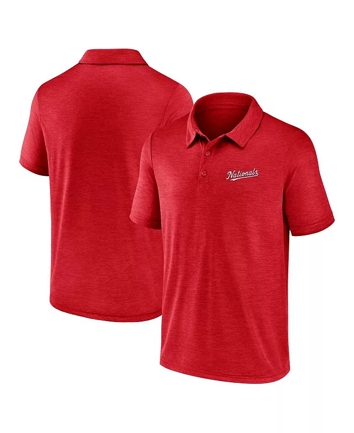 

Мужская поло Washington Nationals Unstoppable красного цвета Fanatics