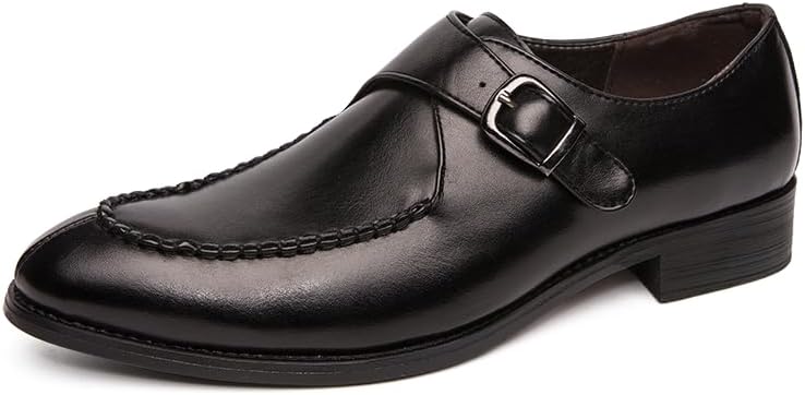 

Мужские туфли, балетки, удобные повседневные деловые туфли, модная кожаная обувь для мужчин Sfwarmart, черный