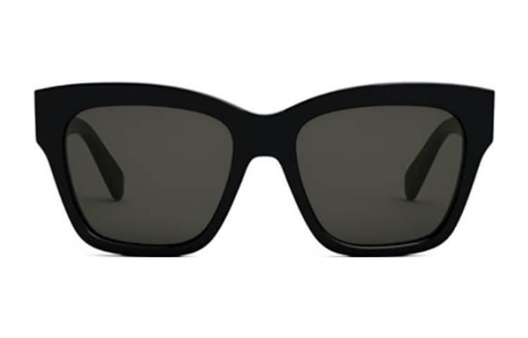 

Солнцезащитные очки квадратной оправы CELINE, черные