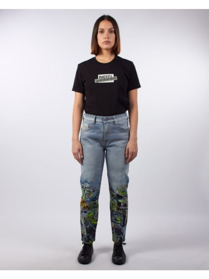 Тканевые брюки Diesel A01383009IZ Hose, цвет Denim — фото 3