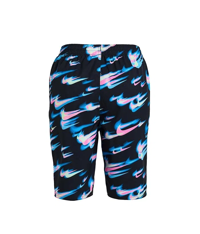 Плавки Breaker Asteroid Swoosh 7" Boxer Volley Nike Kids, Black — фото 2