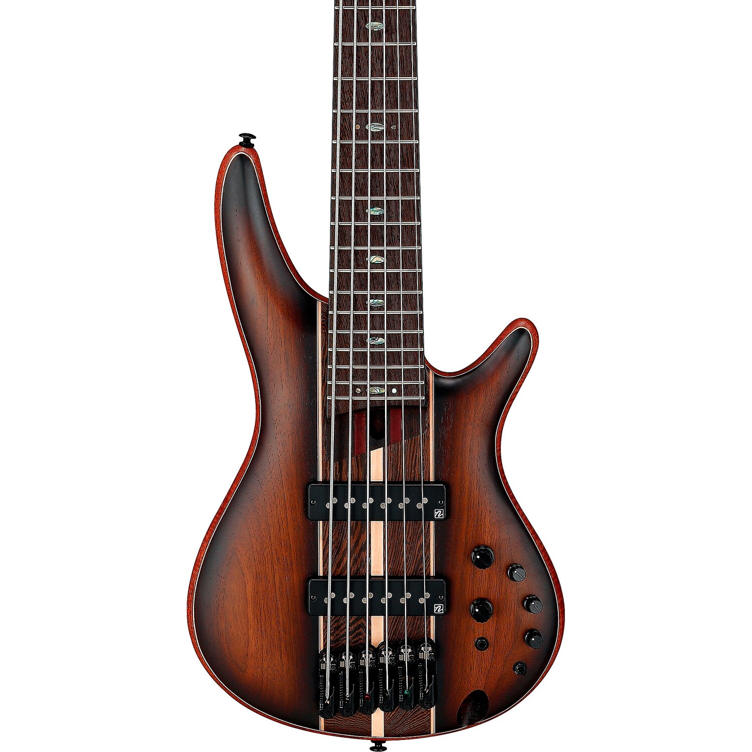 

Ibanez Premium SR1356B 6-струнная электрическая бас-гитара Dual Mocha Burst Flat