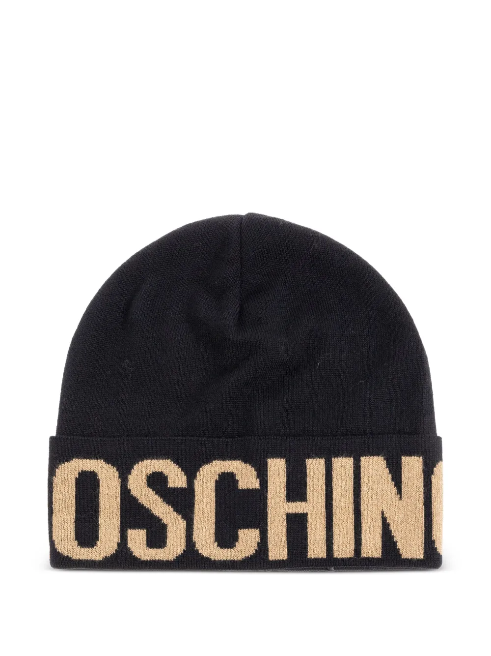 

Шапка бини с логотипом Moschino, черный