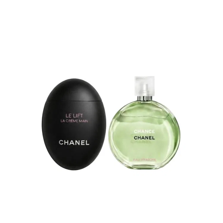 Набор парфюмерии CHANEL Chance Eau Fraiche 35 мл и White Hand Cream — фото 4