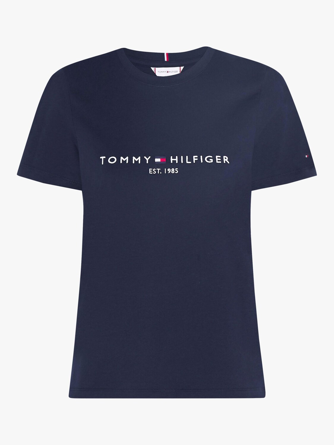 Футболка с логотипом Tommy Hilfiger Heritage из органического хлопка, Desert Sky — фото 3