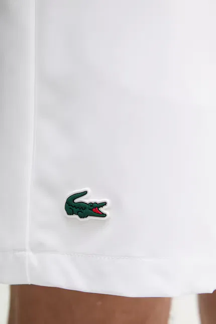 Шорты спортивные мужские Lacoste, белый — фото 4