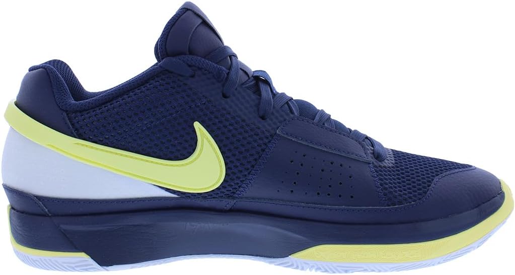 

Баскетбольные кроссовки Nike Ja 1 для мужчин, Midnight Navy/Light Laser Orange/Football Grey