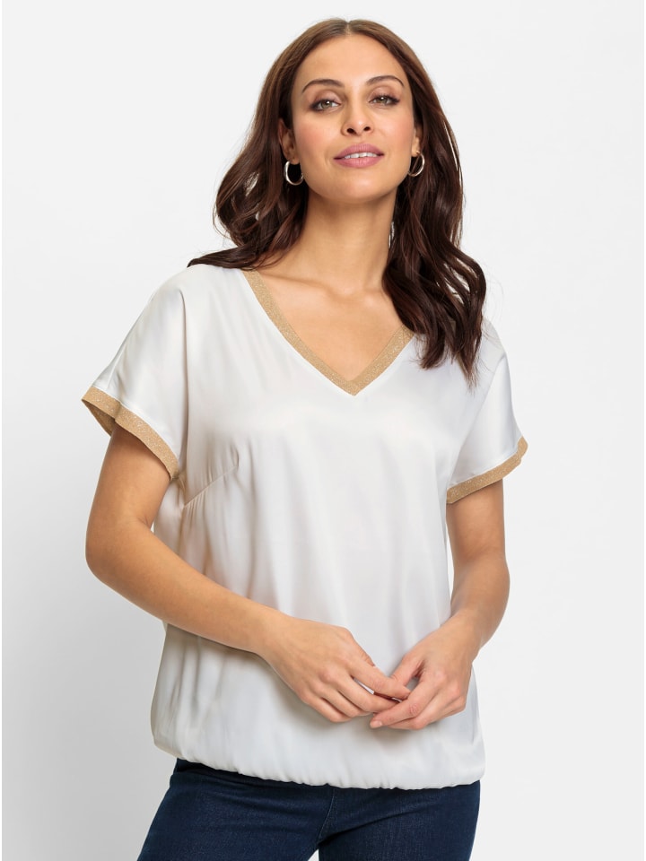 

Блузка без застежки цвета экрю WITT WEIDEN