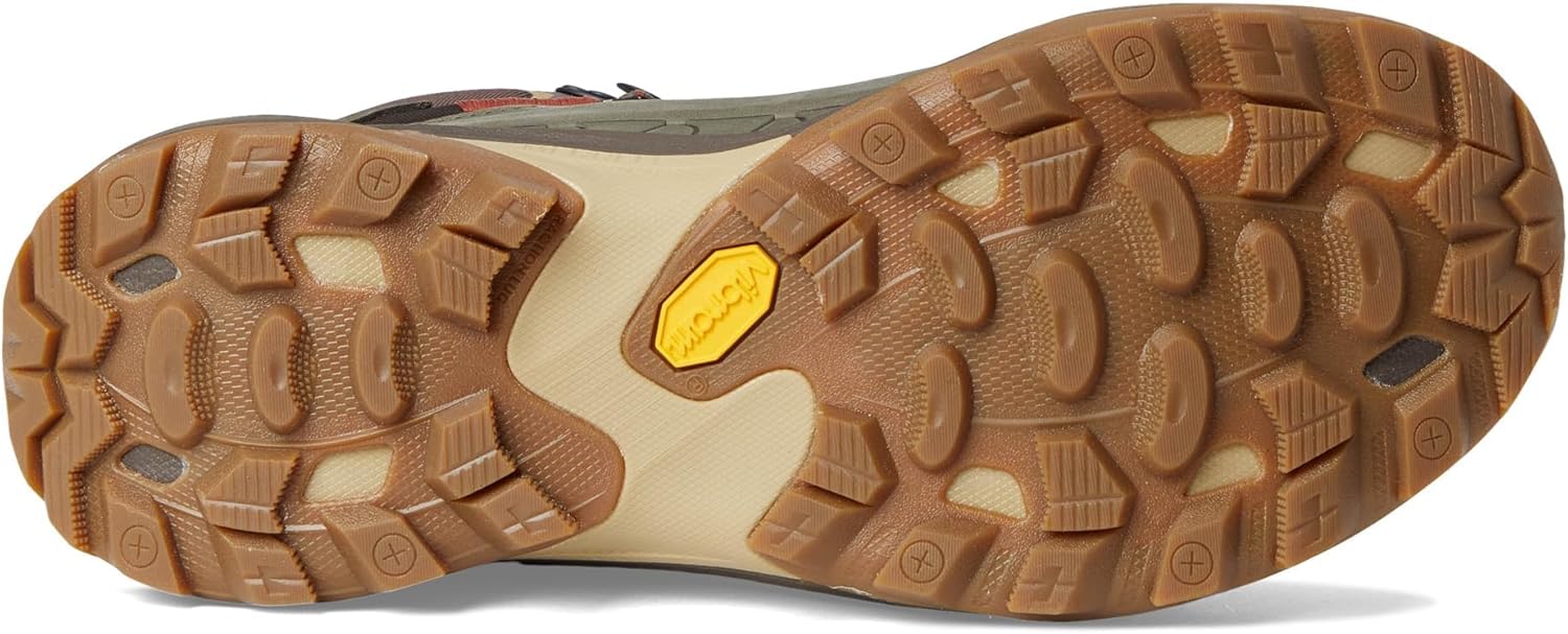 Мужские ботинки Merrell Moab Speed 2 Leather Mid водонепроницаемые, Olive — фото 3