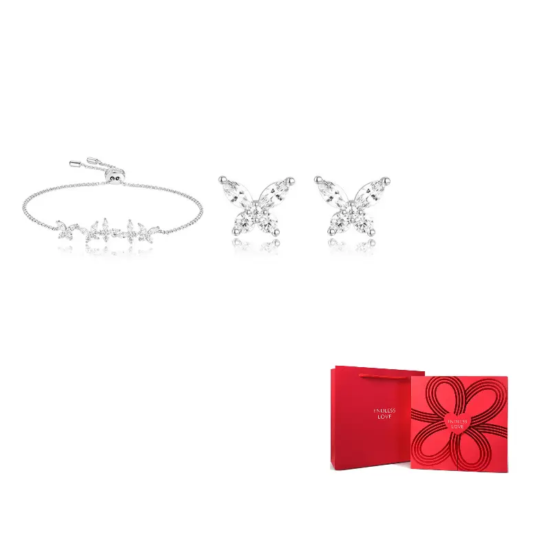 

Apm Monaco LUMIERE 925 Серебряный браслет с сияющими циркониями для женщин серебристо-белый