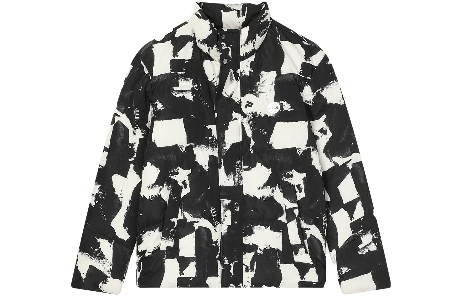 

Пуховик мужской с принтом по всей поверхности FILA, Черный, Пуховик мужской с принтом по всей поверхности FILA