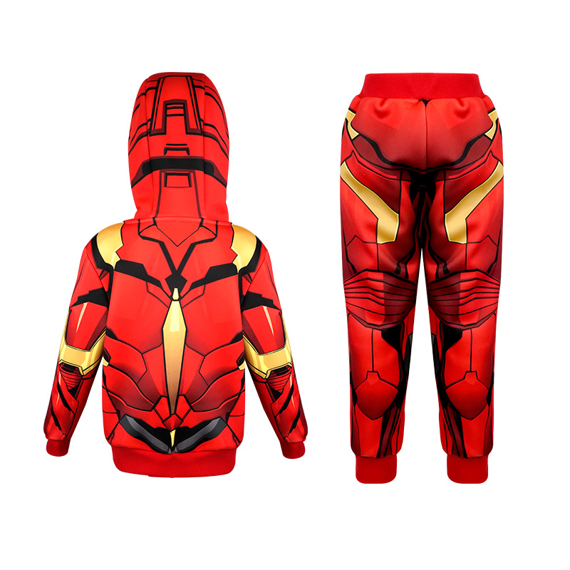 Marvel Casual Sportswear The Avengers Series Iron Man для детей 3-7 лет IKALI, Iron Man — фото 4