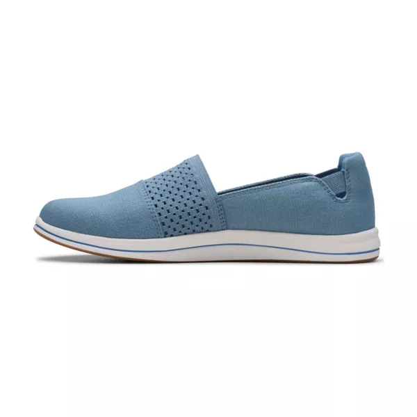 Женские туфли-слипоны Cloudstepper Breeze Vibe Clarks, бежевый — фото 3