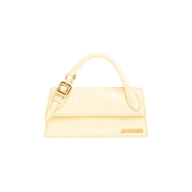 

Сумка Jacquemus Le Chiquito Long Boucle, цвет Pale Yellow