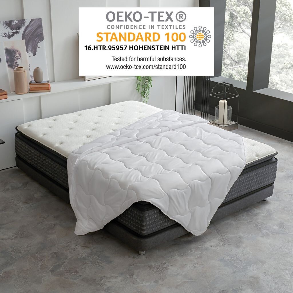 

Yatas Bedding Handy пододеяльник из микрофибры, восстанавливаемый, стабильный по размеру, размер: 135 x 200 см, белый