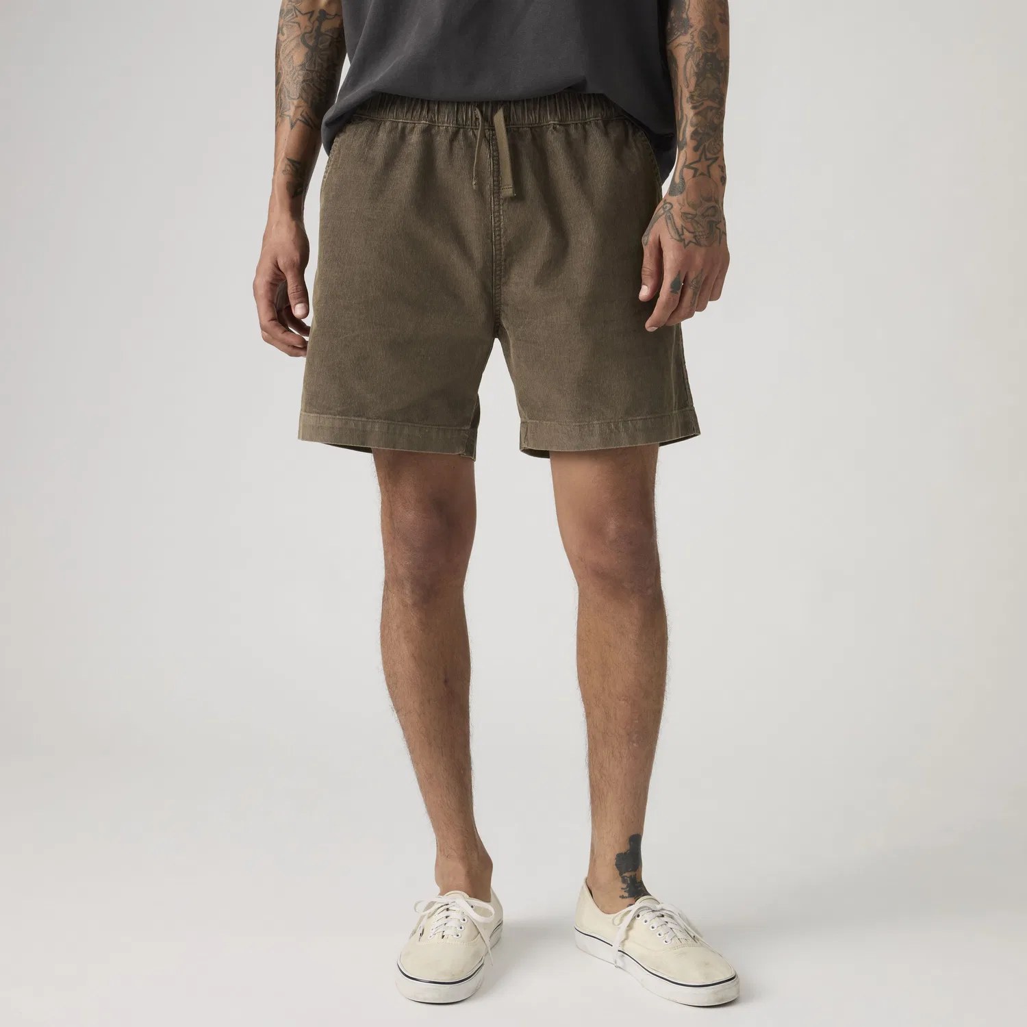 Мужские шорты из вельвета Easy Corduroy 6 дюймов Levi's, Brown — фото 2