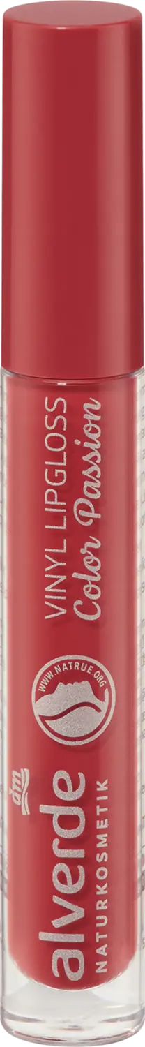 Блеск для губ alverde NATURKOSMETIK Lipgloss Vinyl Color Passion 40, 4 ml — фото 2