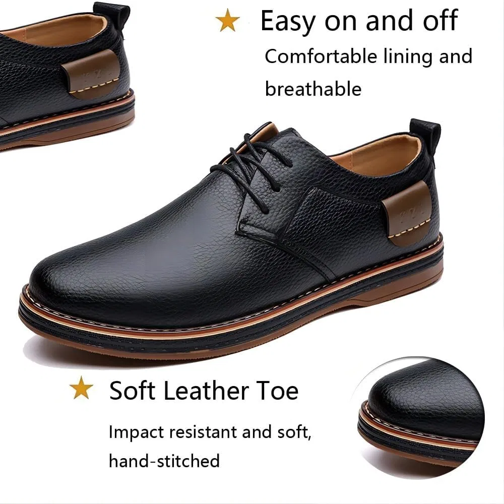 Лоферы кожаные Simple Work Shoes, черный Asifn — фото 4