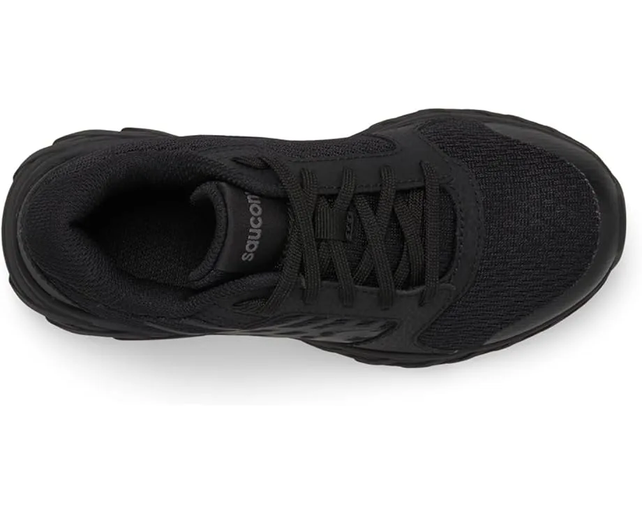Кроссовки Saucony Kids Wind 2.0 (Little Kid/Big Kid), Black — фото 2