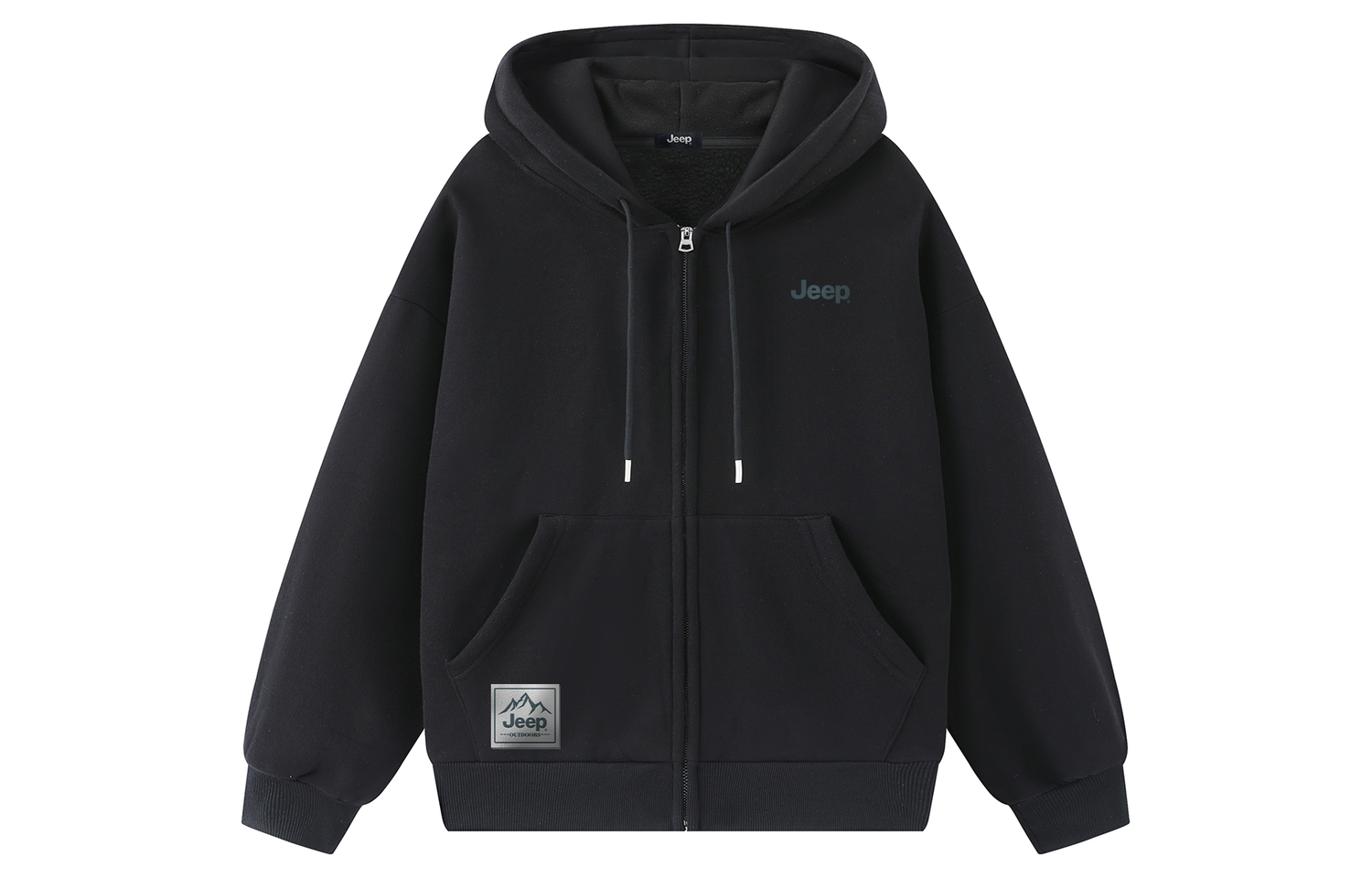 

Свитшот Garden Forest Lifestyle Unisex Jeep, светло-серый (с флисовой подкладкой)