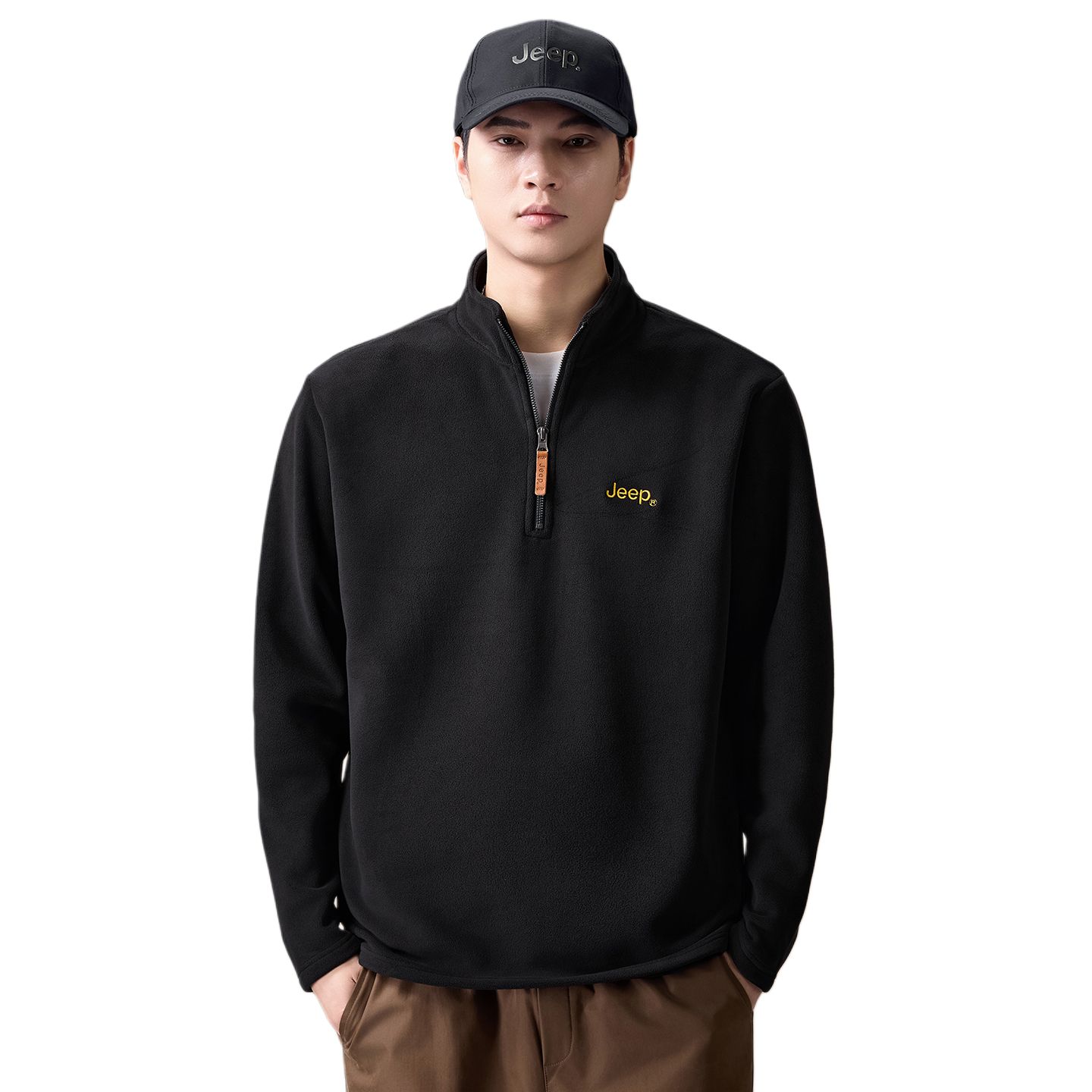 

Свитшот Leisure Collection Unisex Jeep, черный