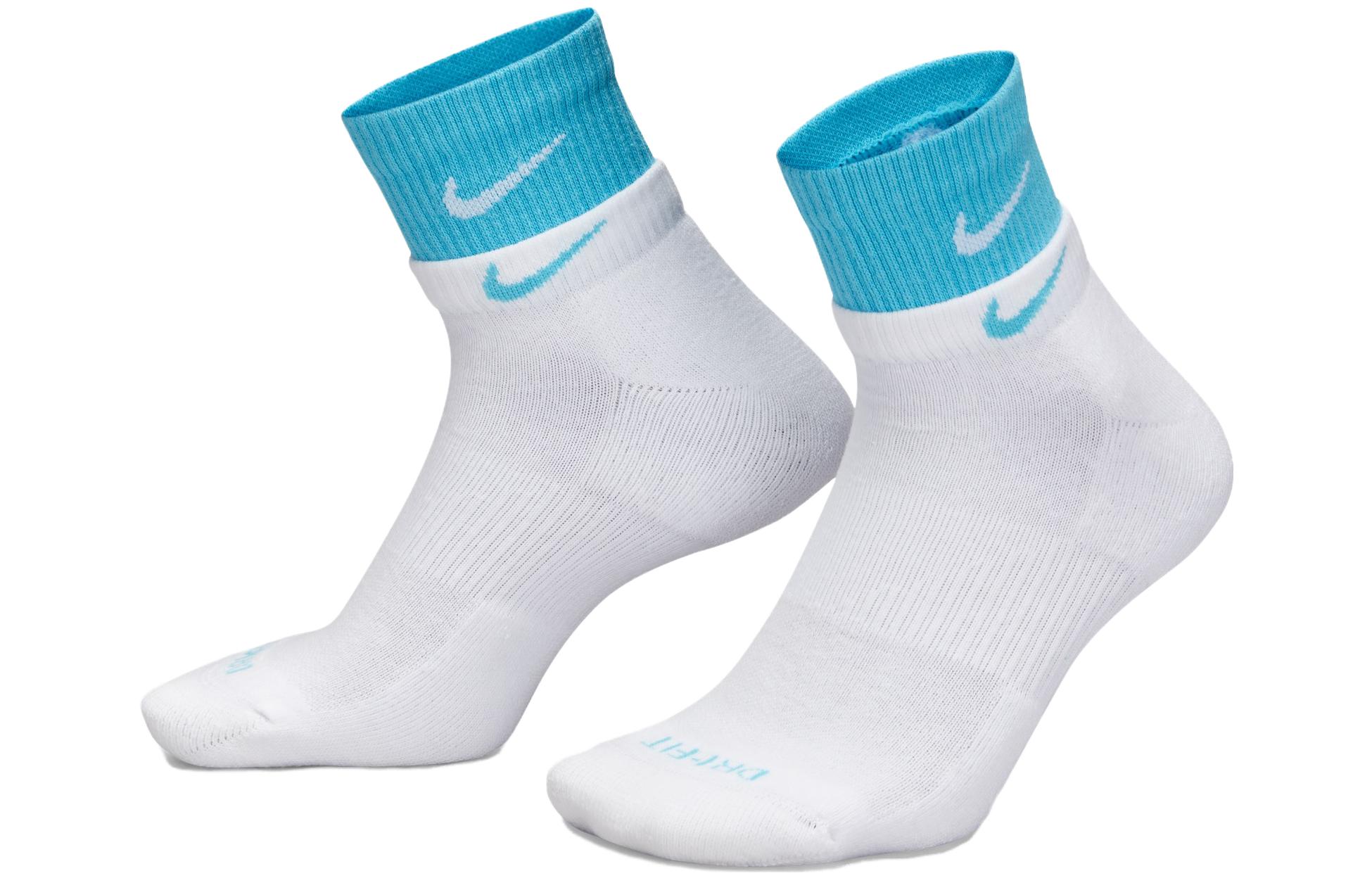 

Носки до колена унисекс Nike, цвет 1 double (white/white)