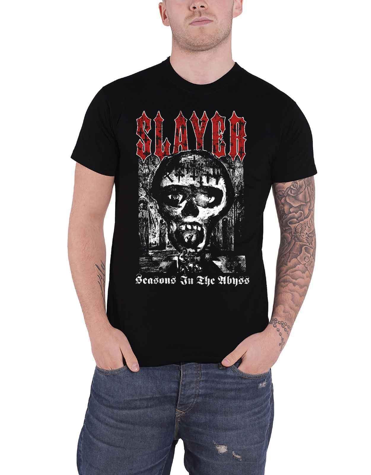 

Футболка с кислотным дождем Slayer, черный