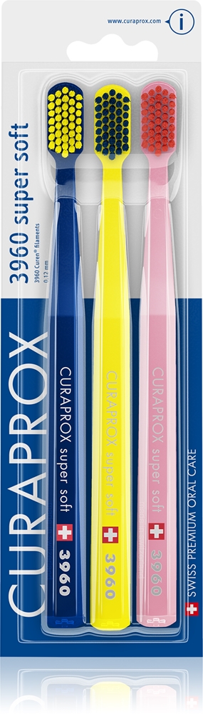 

3960 супермягкая зубная щетка Curaprox, 3 шт