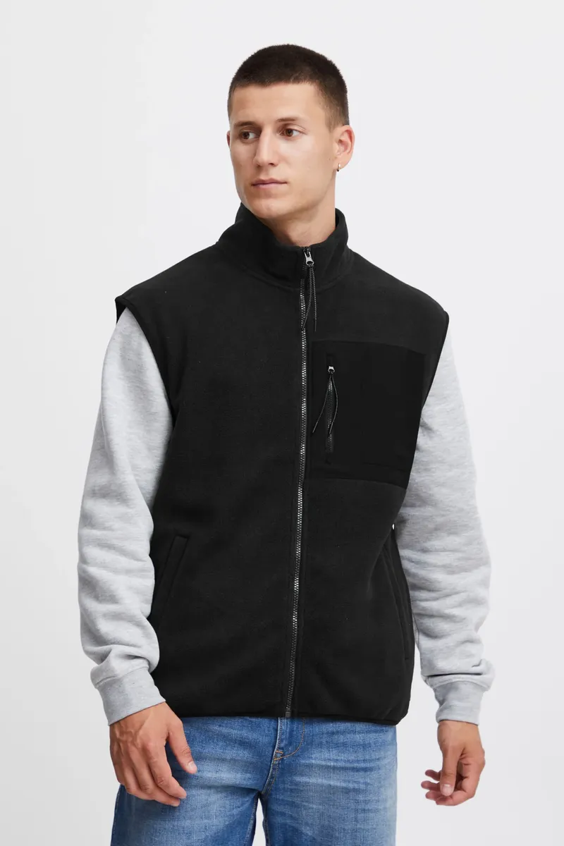 

Короткий жилет из смесового материала "BLEND BHWaistcoat", черный