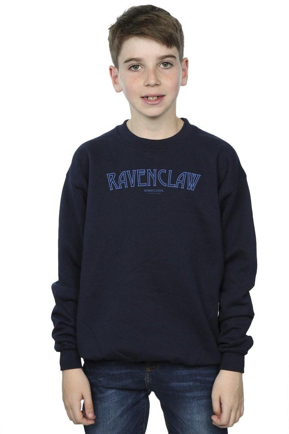 

Толстовка с логотипом Ravenclaw Harry Potter, темно-синий