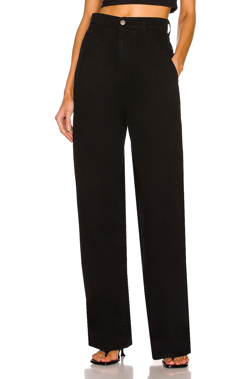 

Morgan Pleated Low Rise Джинсы Grlfrnd, Soho