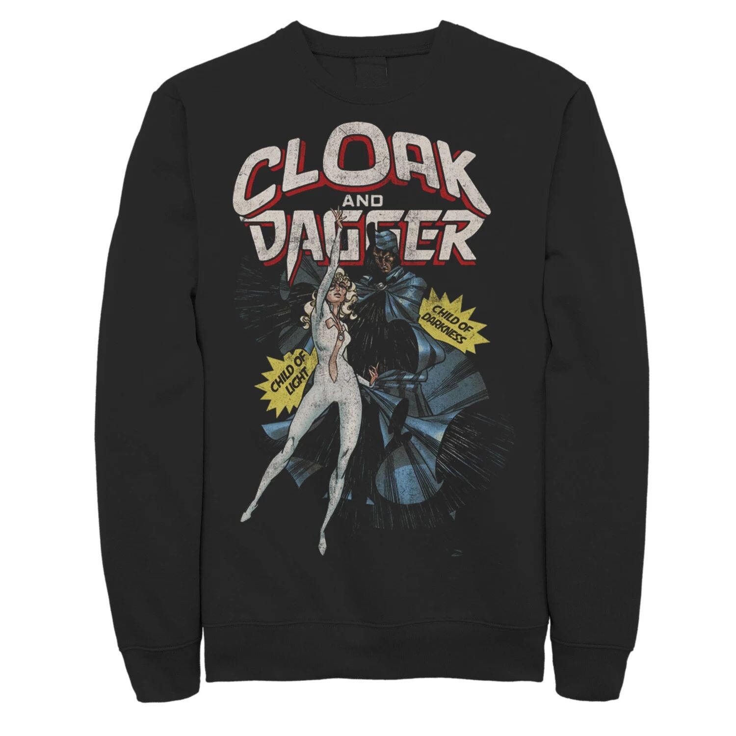 

Мужской свитшот Cloak & Dagger Child Of Darkness Marvel