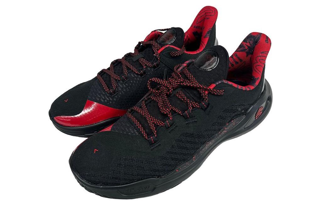 X Tuff Crowd Curry 11 'Black Grey' Under Armour, черный/красный — фото 4