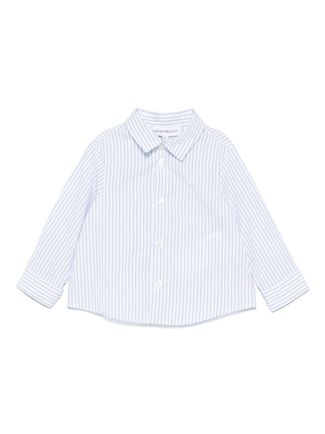

Emporio Armani Kids рубашка в полоску, белый