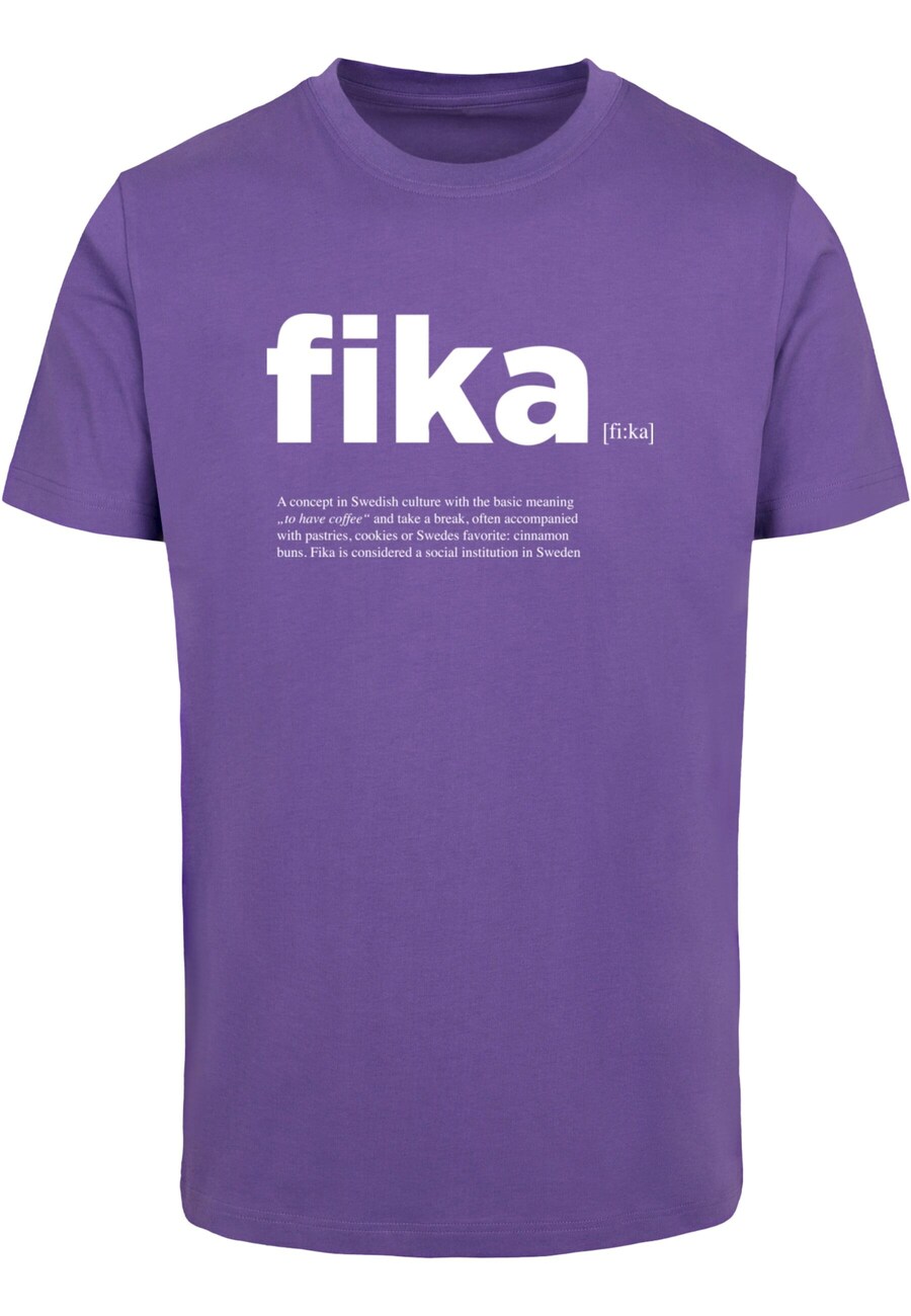 

Рубашка Mister Tee Fika, фиолетовый