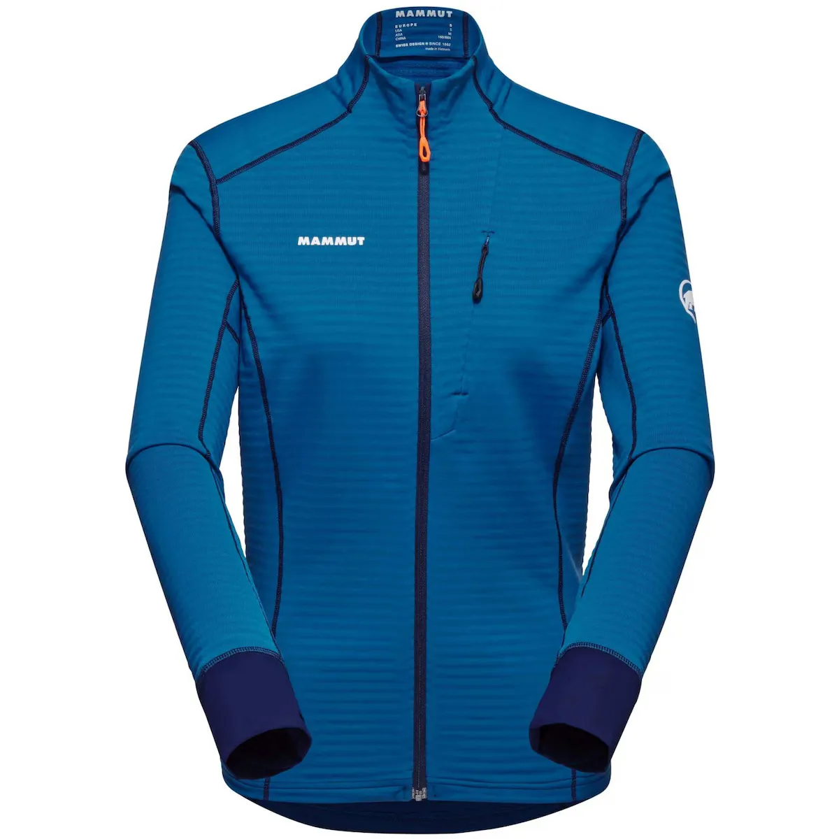 

TAISS LIGHT Mammut женская флисовая куртка для гор, синий