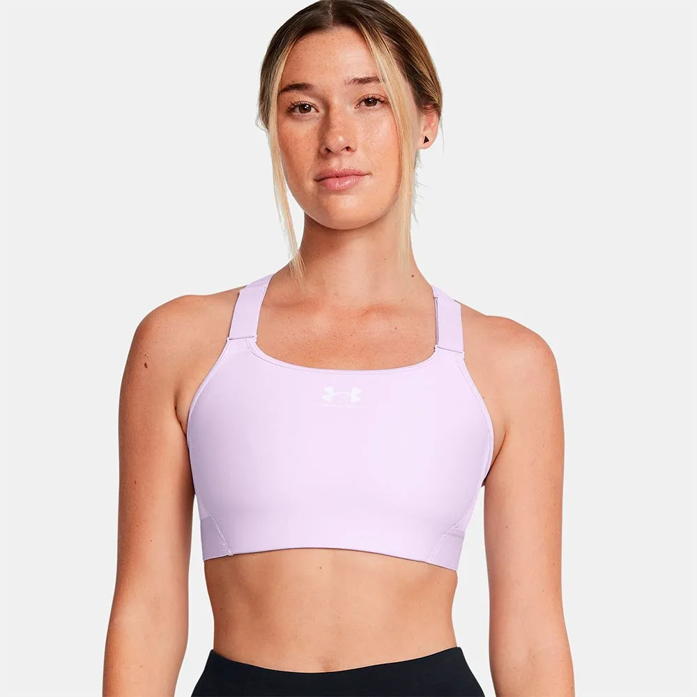 

Спортивный топ Under Armour HeatGear high support, фиолетовый